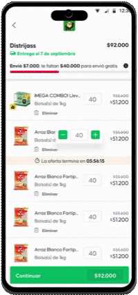 Elige entrega y pago